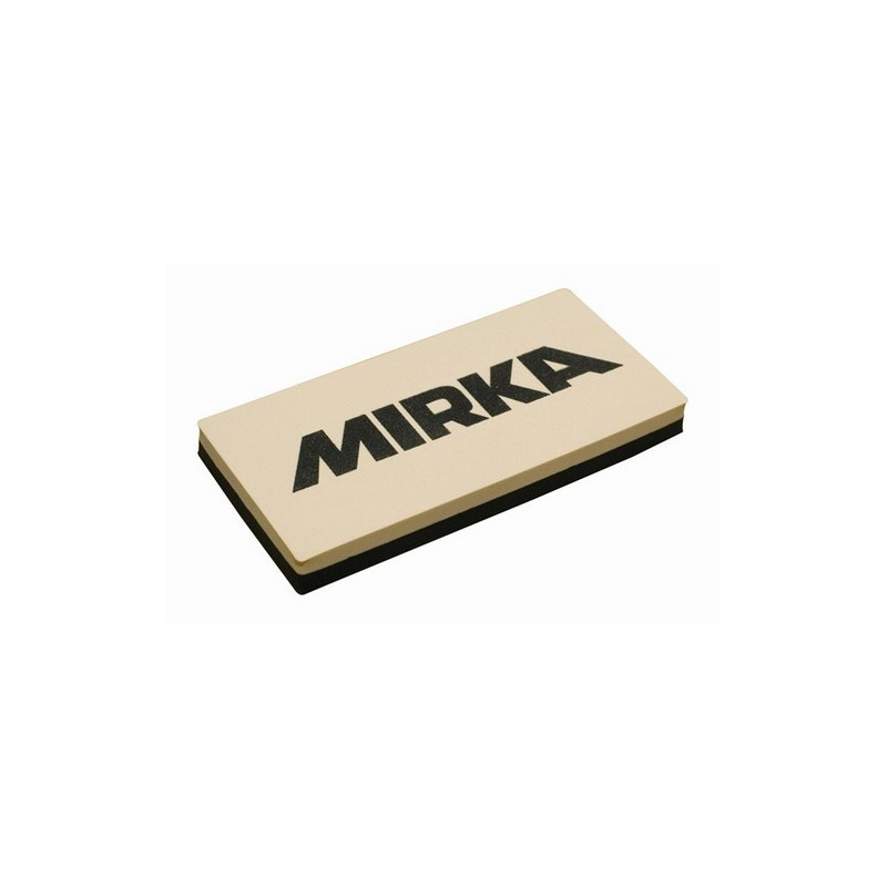 Mirka Dwustronny blok ręczny 125mm x 60mm x 12mm Soft/Hard
