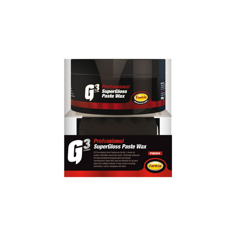 FARECLA G3 PRO Pasta woskowa SUPERGLOSS PASTE WAX 200g