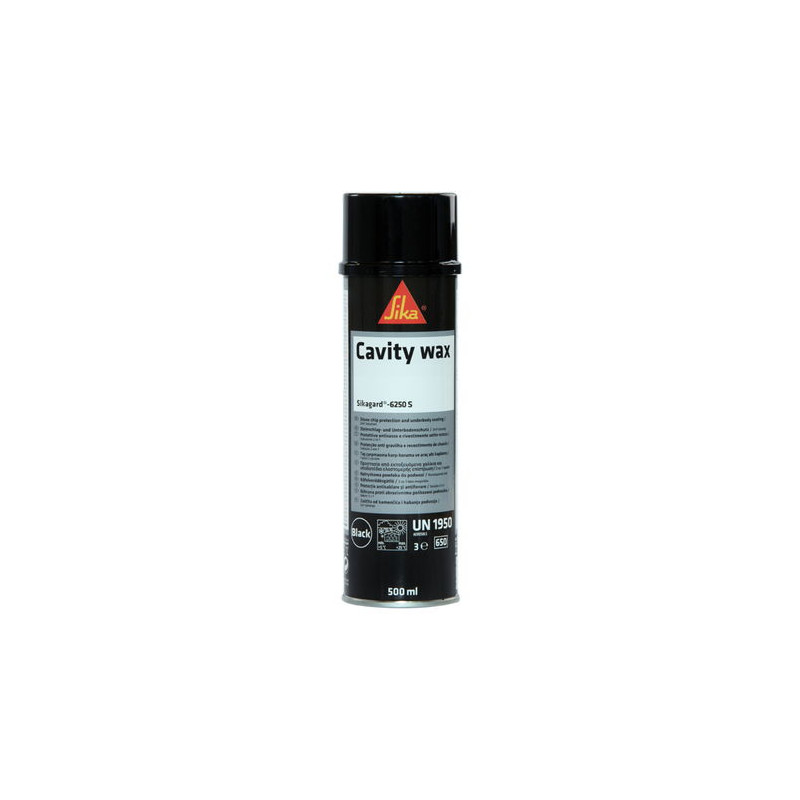 SikaGard 6250S Antykorozyjny wosk do profili zamkniętych biały Spray 500ml