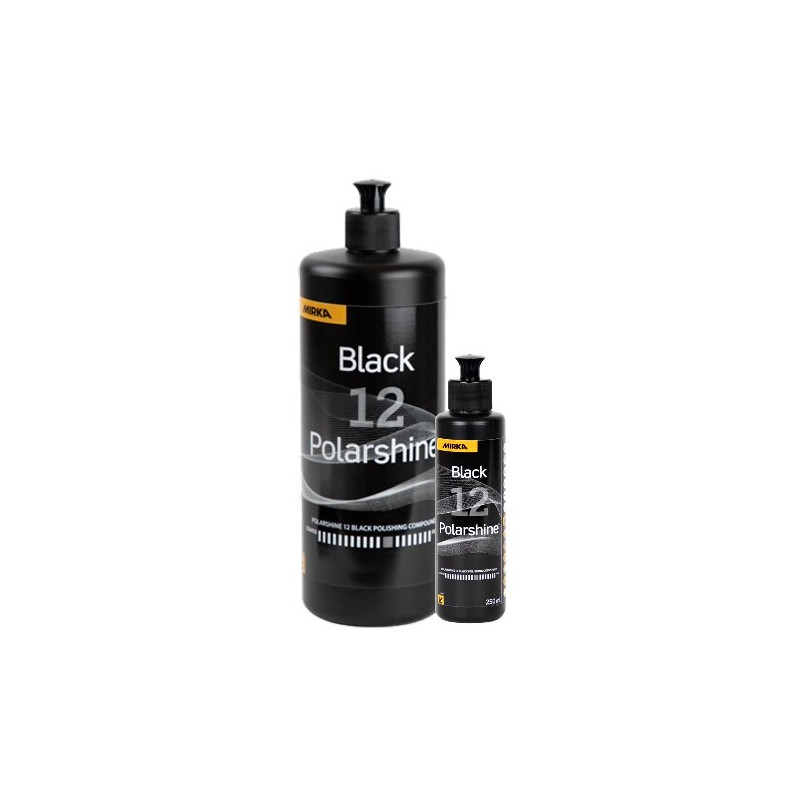 Mirka Polishing Compound Mleczko polerskie Polarshine 12 Black