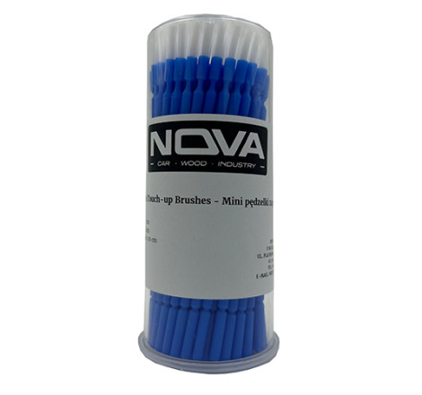 NOVA PA Mini Touch-up Brushes - Mini pędzelki zaprawkowe op. 100szt