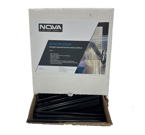 NOVA FPS STICKS - Komplet mieszadeł do farb i lakierów