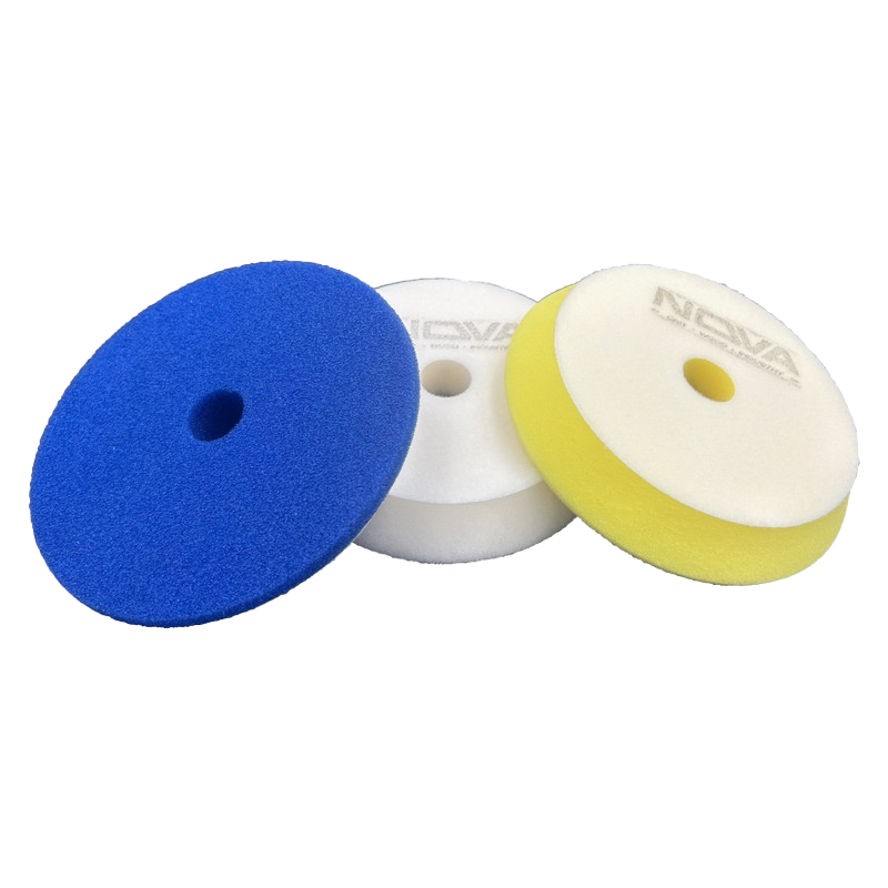 NOVA ULTIMATE DA F-PAD - Gąbki polerskie otwartokomórkowe, rzep, h25, d125/150,