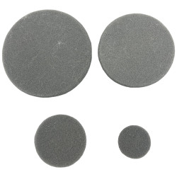 ShineMate - Gąbka polerska Bevel Edge Foam Pad, T05 Finish, Czarna,