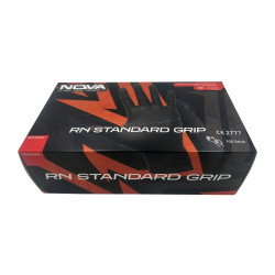 NOVA RN STANDARD GRIP Rękawice nitrylowe czarne