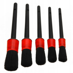 NOVA CLEAN CAR DETAILING BRUSH SET - Zestaw 5 pędzelki do kosmetyki pojazdu