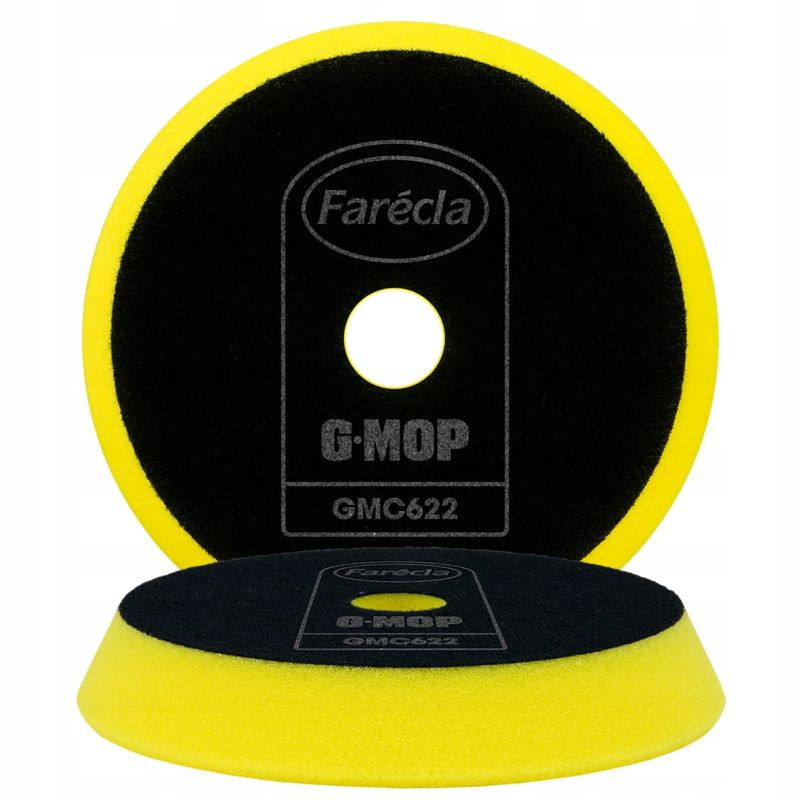 FARECLA G MOP Gąbka elastyczna na rzep 150mm GMC622 żółta