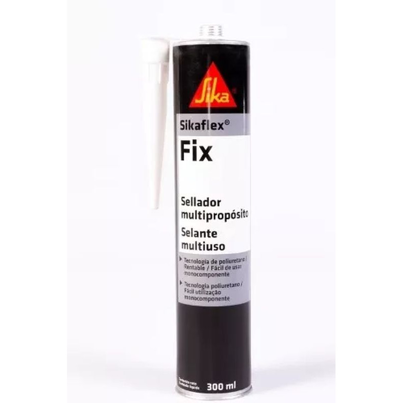 Sikaflex Fix Masa klejąco-uszczelniająca poliuratenowa szara 300ml