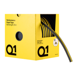 Q1 - Performance Foam Tape - Taśma maskująca piankowa, typ T, 11mm x 25mb