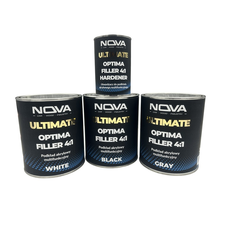 NOVA ULTIMATE OPTIMA FILLER 4:1 - Podkład akrylowy multifunkcyjny  3.6L