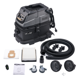 ShineMate - Odkurzacz przemysłowy z automatem włączeniowym VAC40 Vacuum Cleaner, 40L